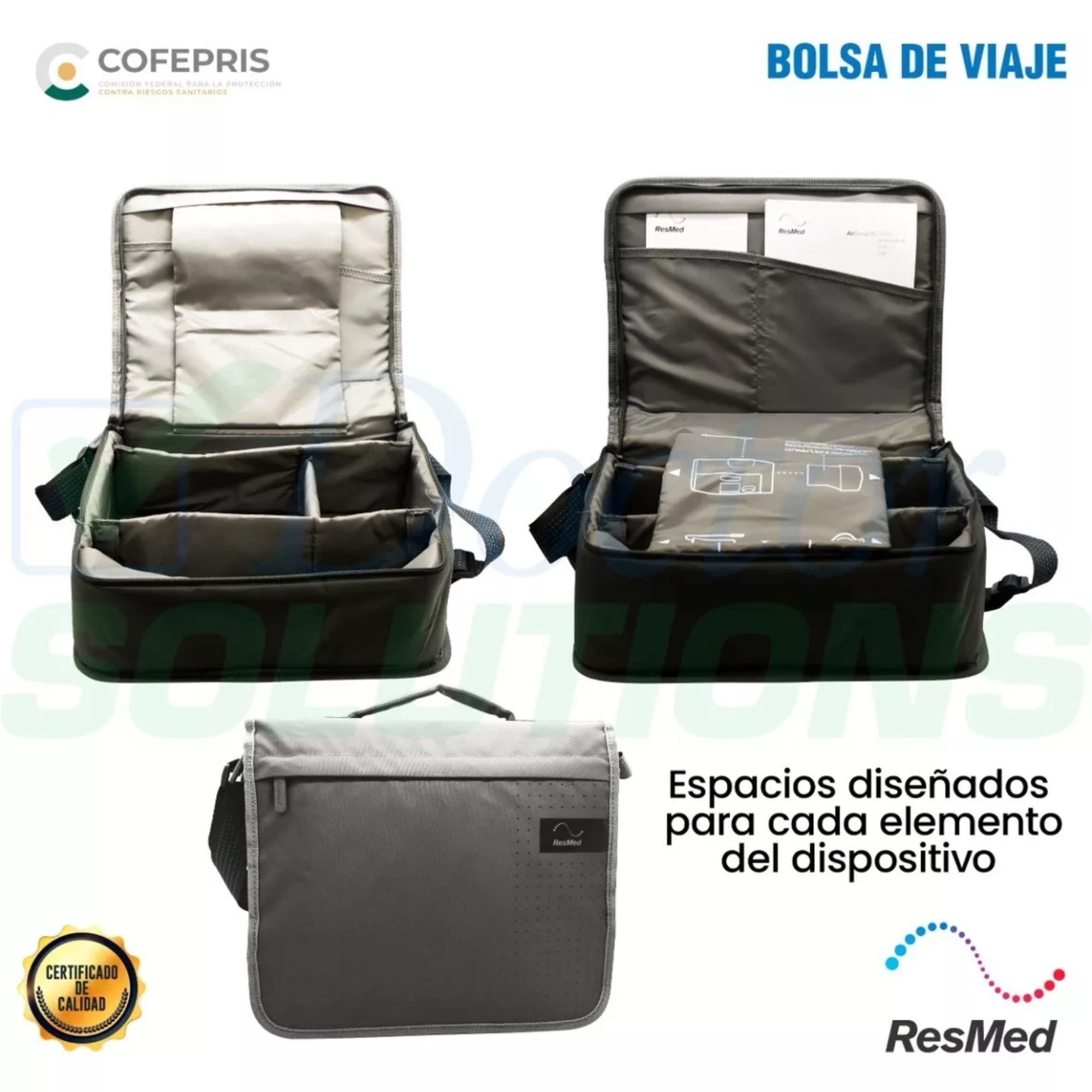 Cpap Fijo Resmed Air Sense 10s Con Humificador
