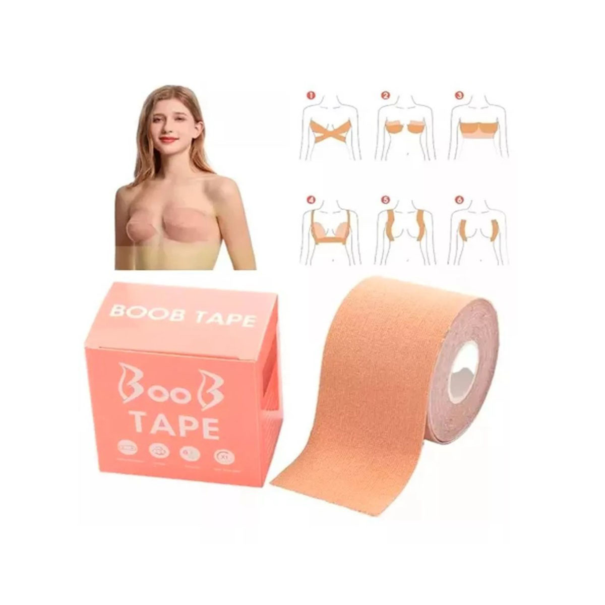 Boob Tape Cinta Levanta Busto Push Up.