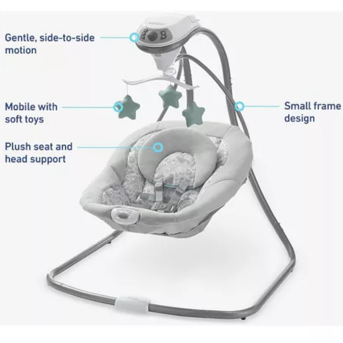 Columpio Mecedora Graco Simple Sway Ivy 2156212.