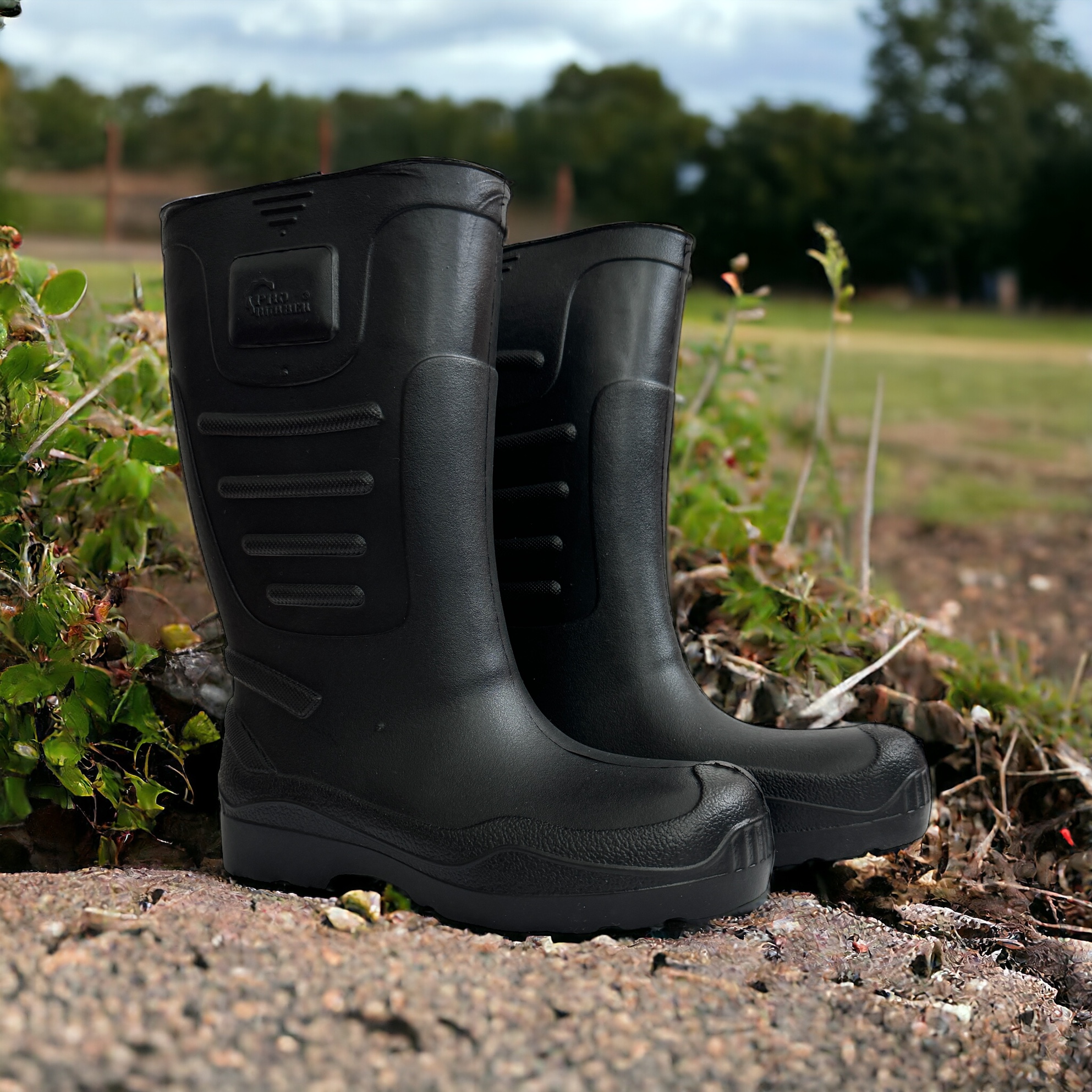 Bota De Lluvia, Ligera Trabajo Rudo Y Plantilla Titan Flexible
