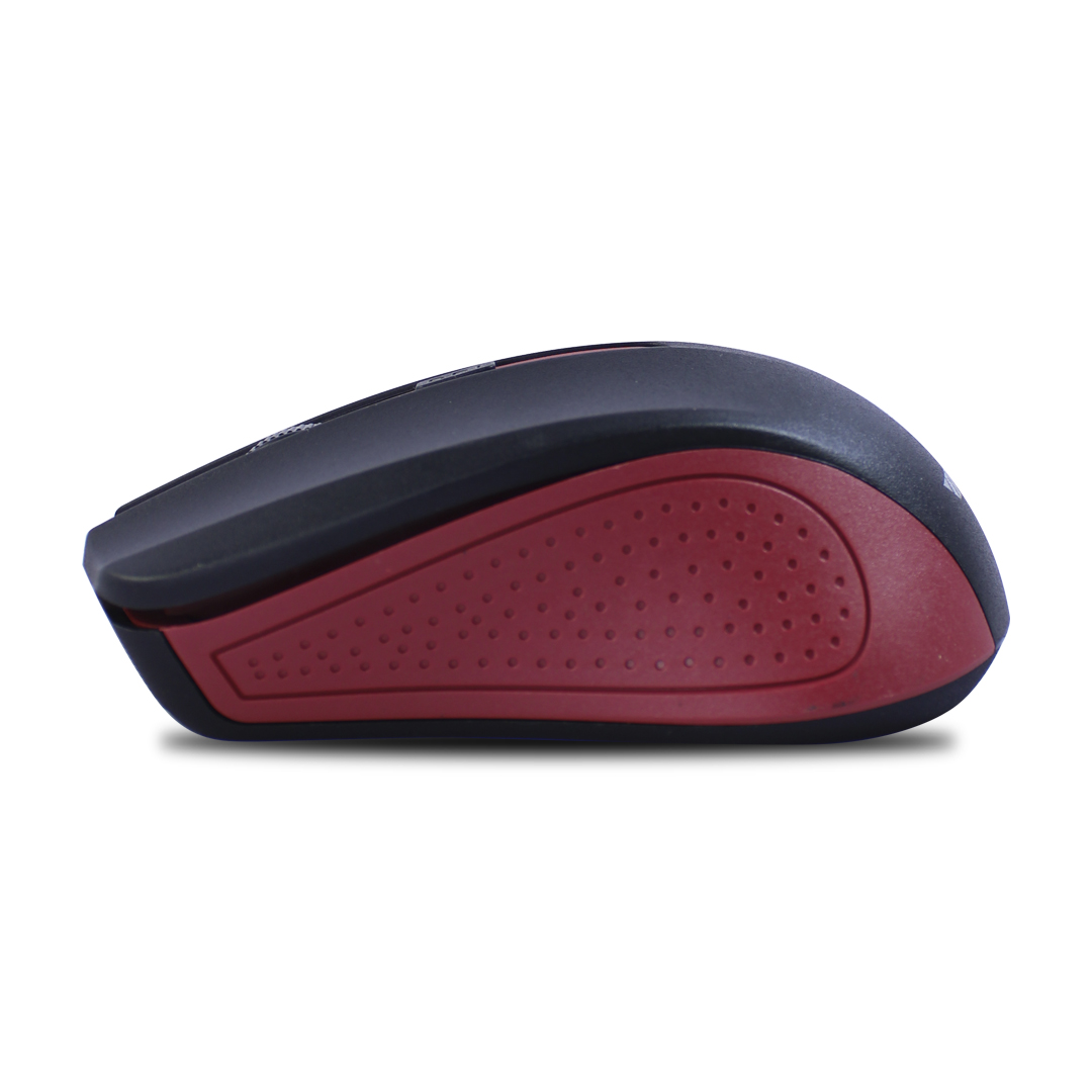 Mouse Rojo Gamer Inalambrico Weibo Sensor Optico Dpi 3200 Ajustable