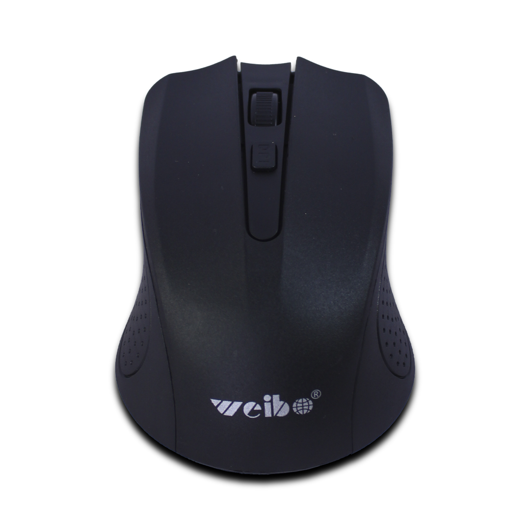 Mouse Gamer Inalambrico Weibo Sensor Optico Dpi Ajustable Negro 