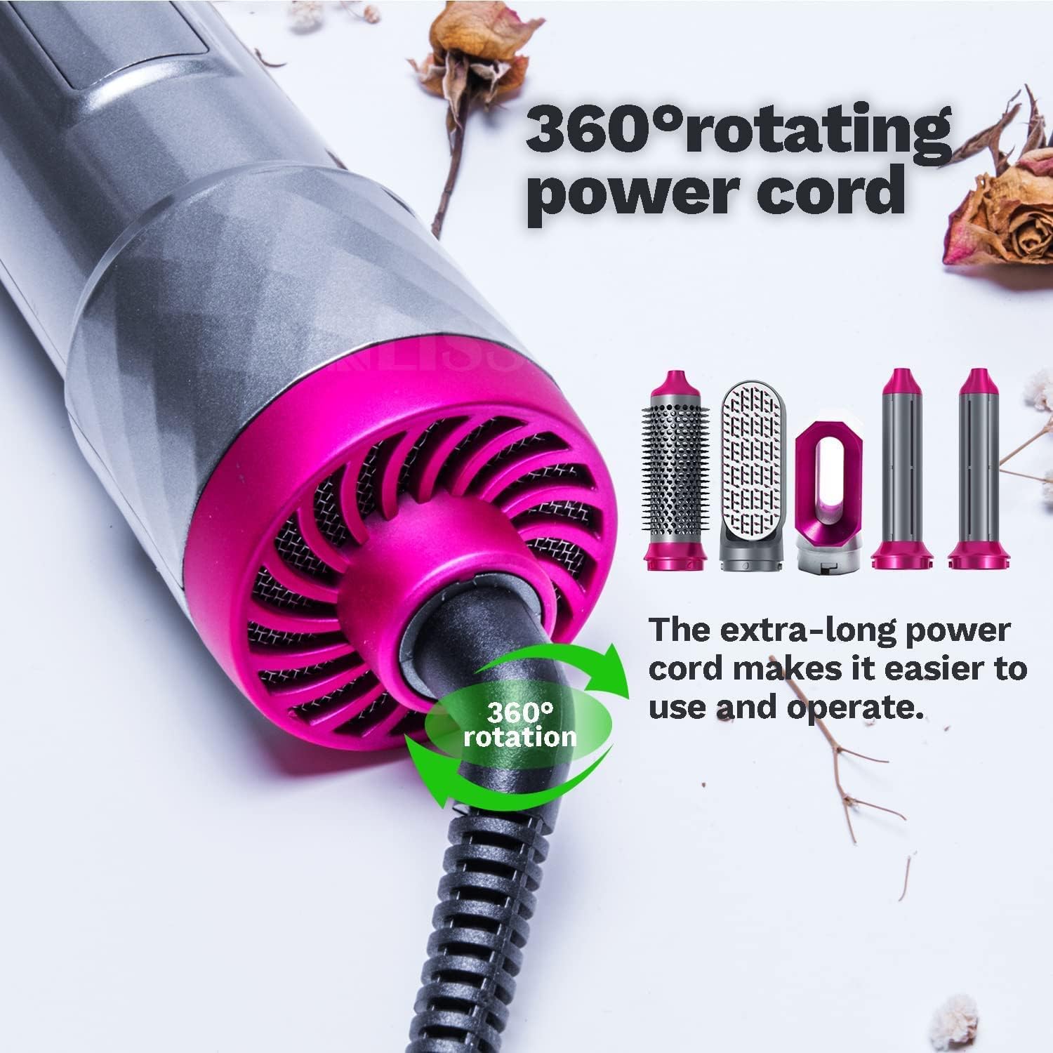 Cepillo Secador De Pelo 5 En 1 Para Peinado