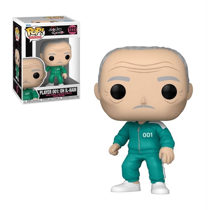 Funko Pop! Player 001: Oh Il-Nam El juego del calamar