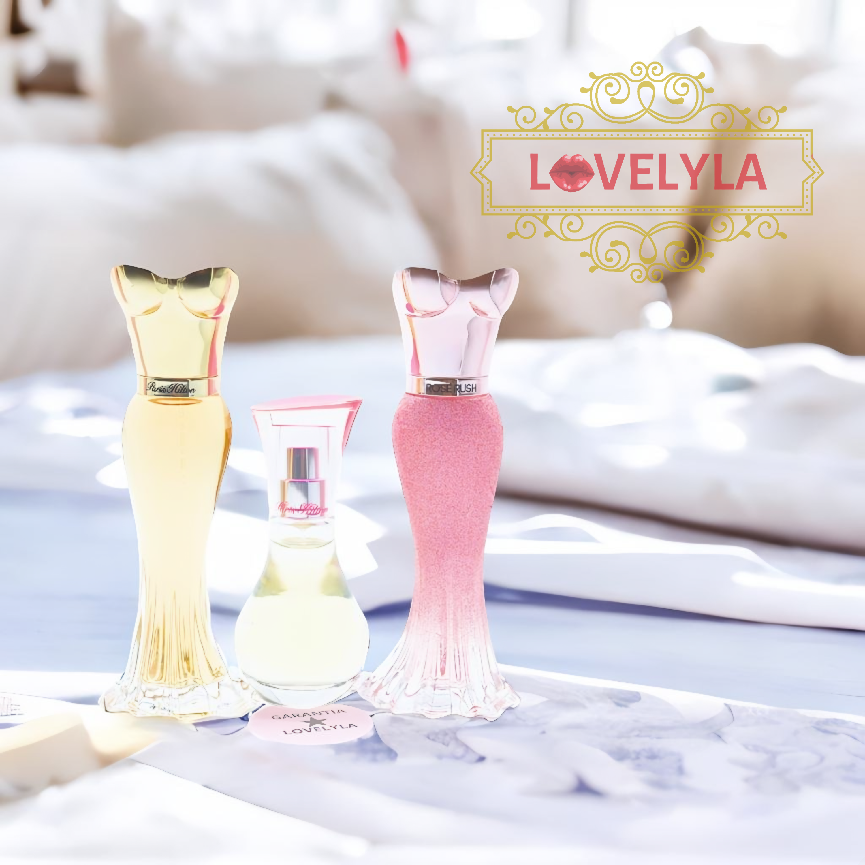 Set Paris Hilton Para Mujer Eau De Parfum Spray Colección Miniatura 3 Pzas