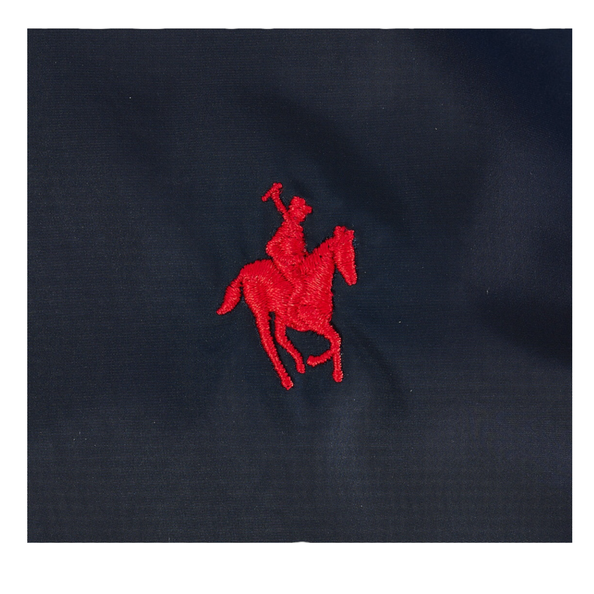 Chamarra Bomber Marino Para Caballero Polo Team.