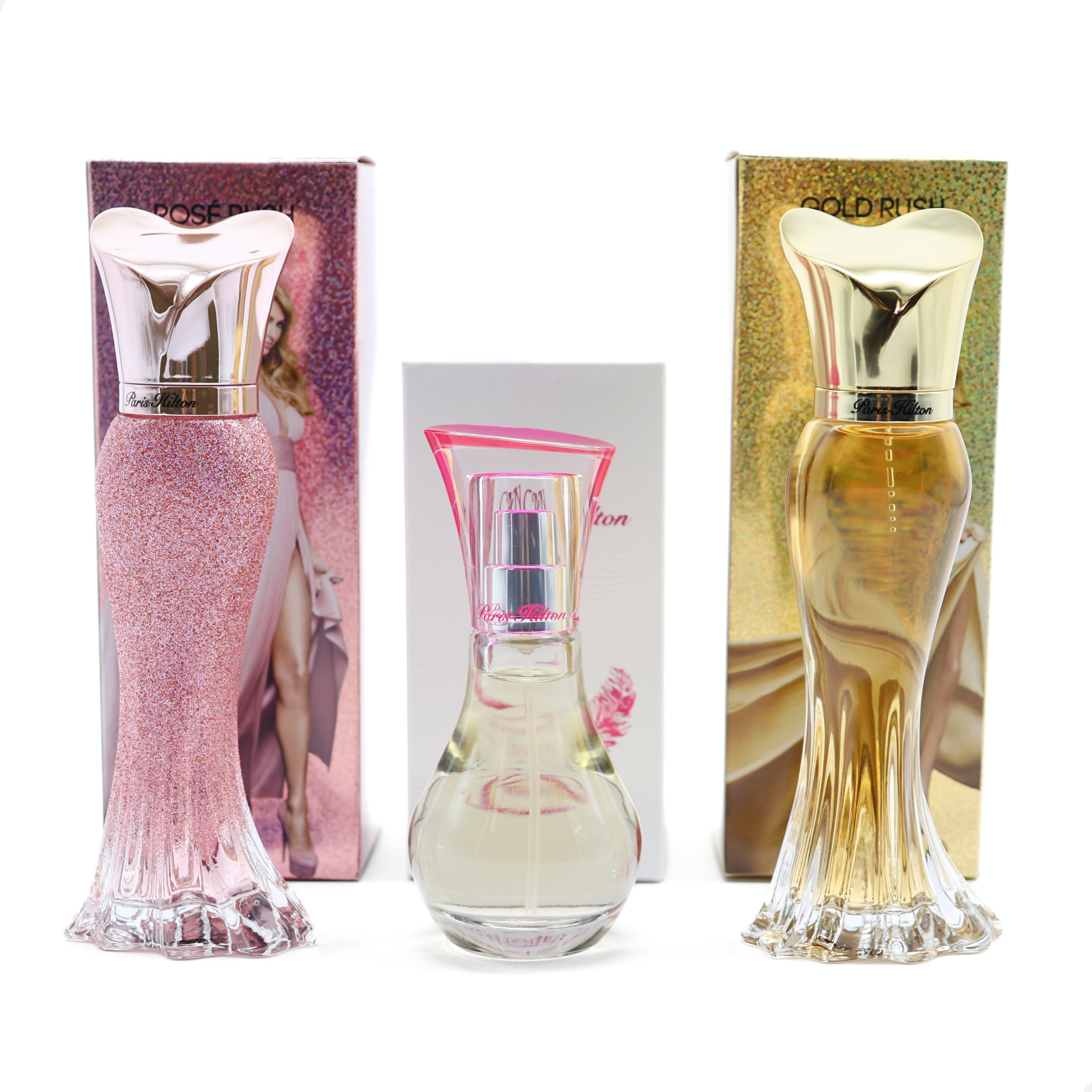Set Paris Hilton Para Mujer Eau De Parfum Spray Colección Miniatura 3 Pzas