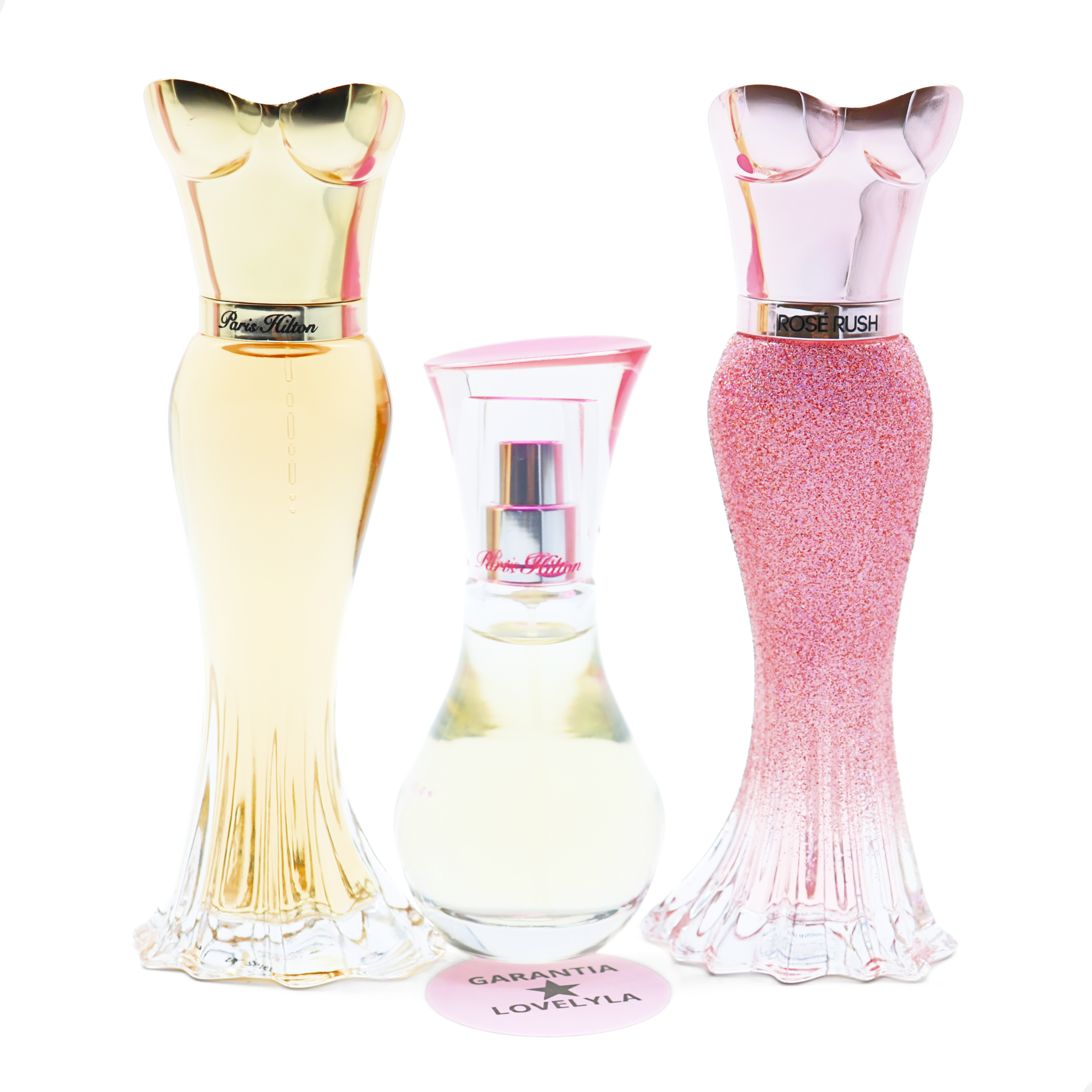 Set Paris Hilton Para Mujer Eau De Parfum Spray Colección Miniatura 3 Pzas
