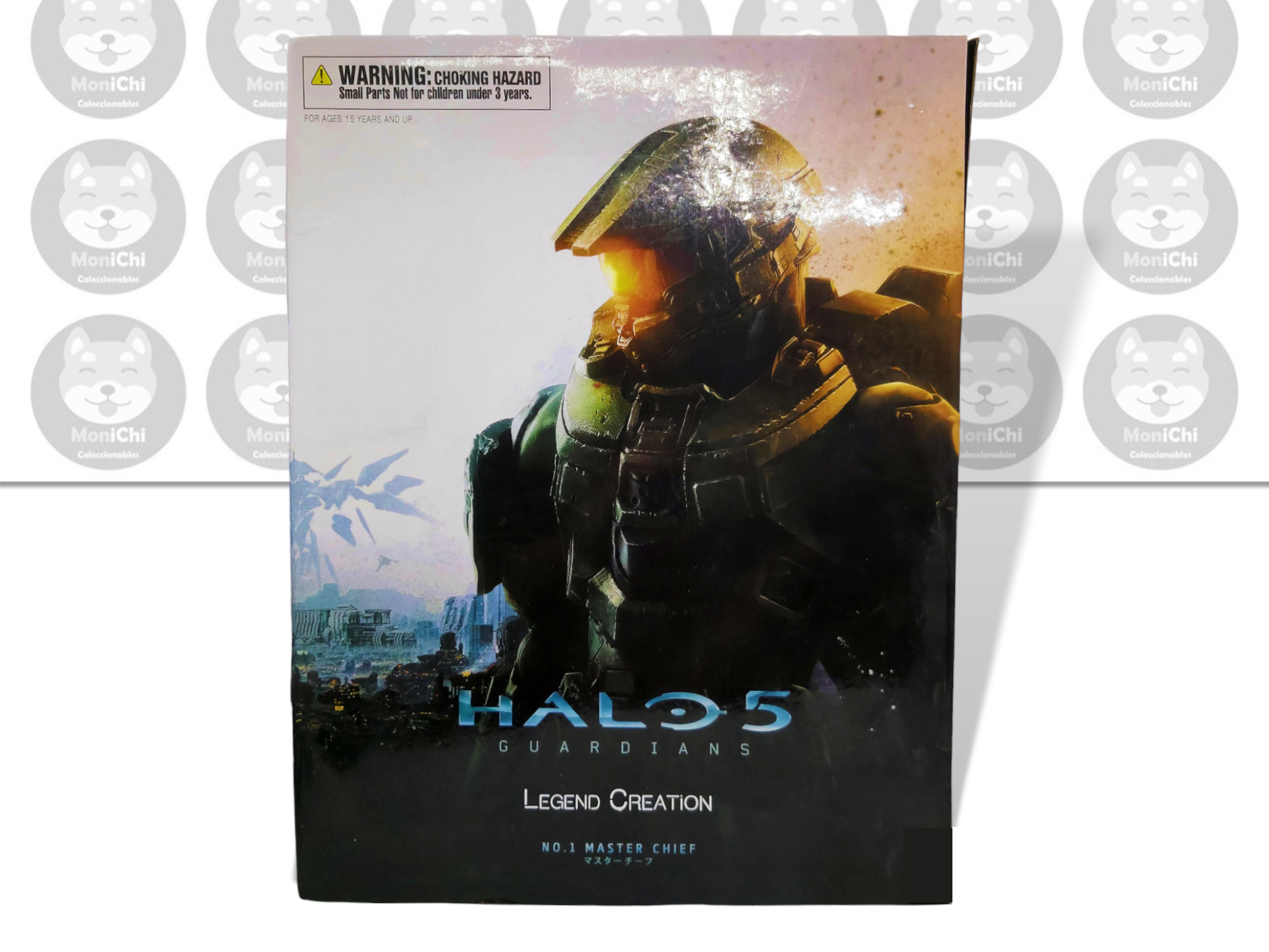Halo 5 Master Chief Play Arts Kai Jefe Maestro Figura Juego