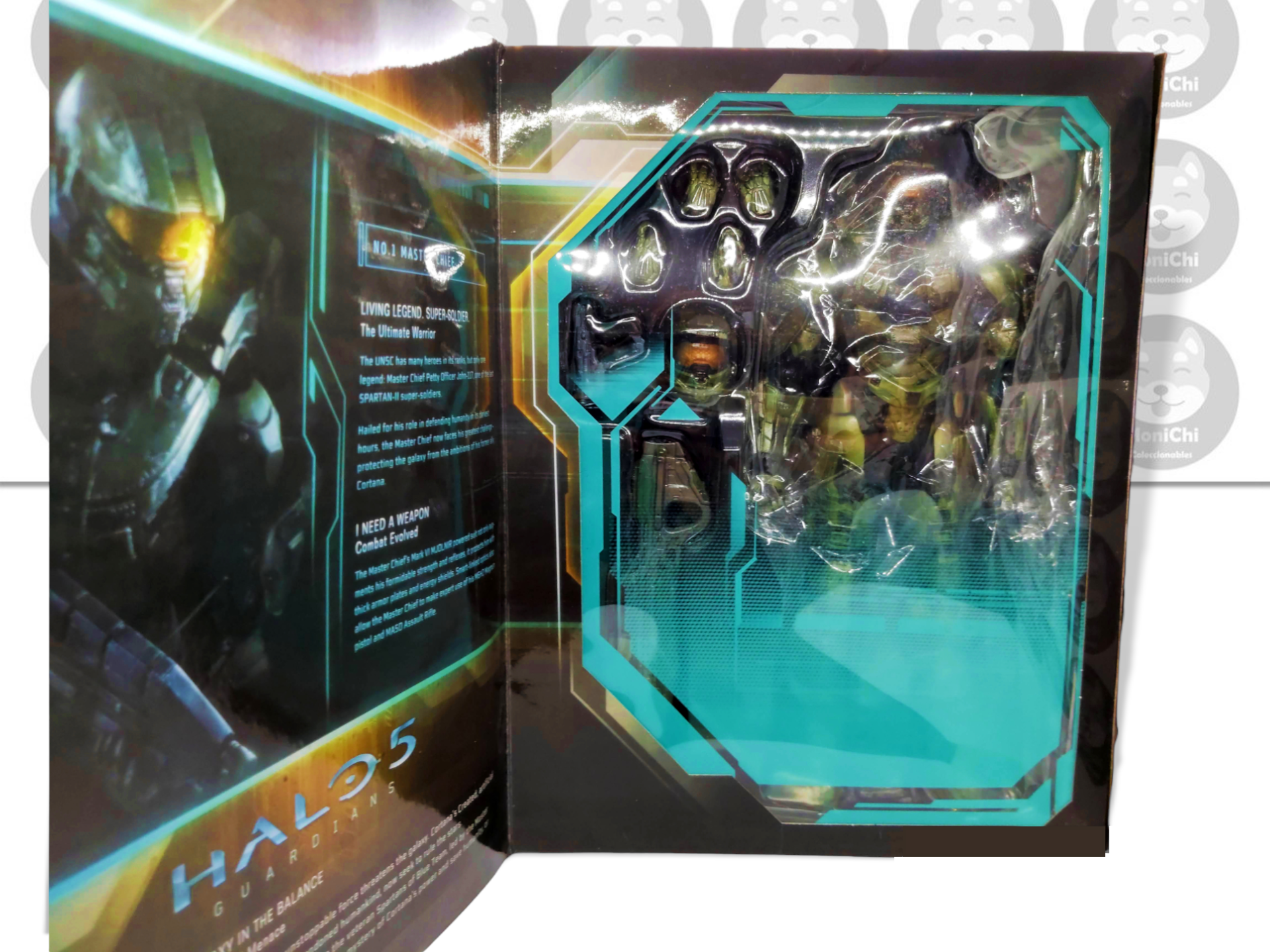 Halo 5 Master Chief Play Arts Kai Jefe Maestro Figura Juego