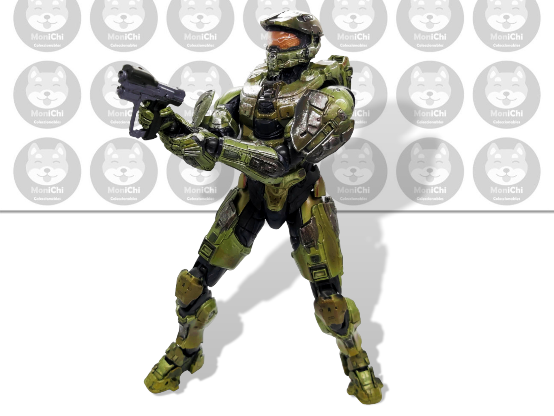 Halo 5 Master Chief Play Arts Kai Jefe Maestro Figura Juego