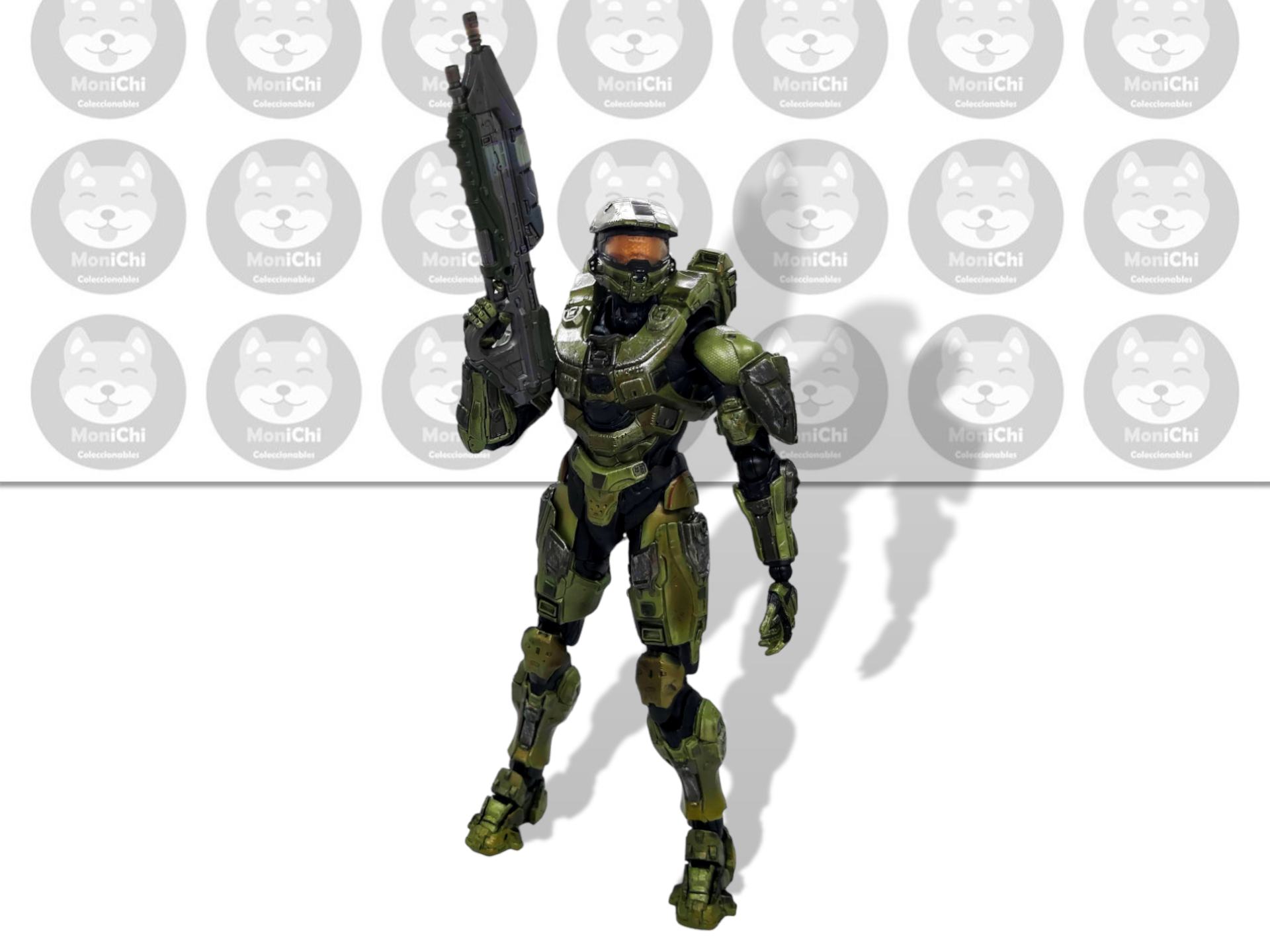 Halo 5 Master Chief Play Arts Kai Jefe Maestro Figura Juego