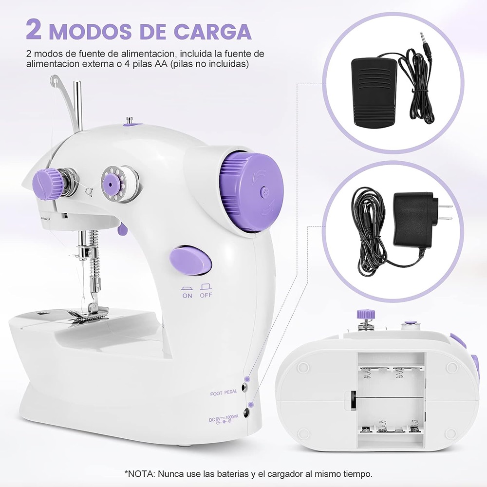 Máquina De Coser Eléctrica Portátil.