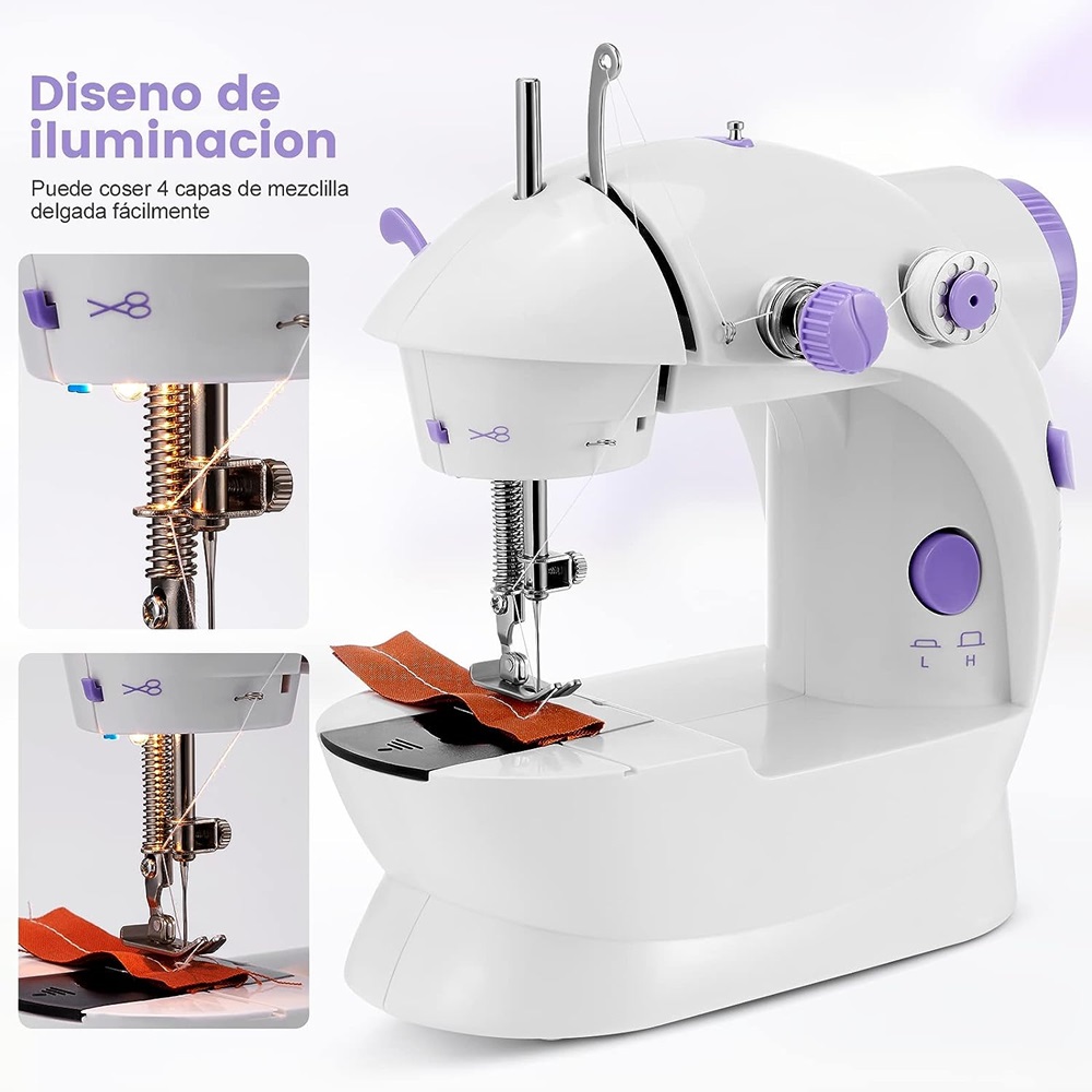 Máquina De Coser Eléctrica Portátil.