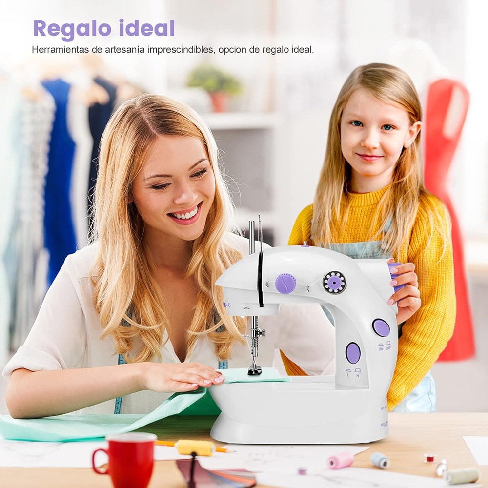 Máquina De Coser Eléctrica Portátil.