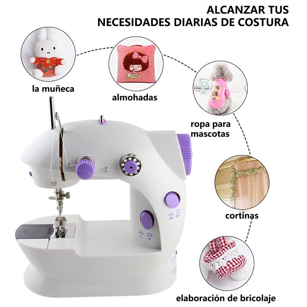 Máquina De Coser Eléctrica Portátil.