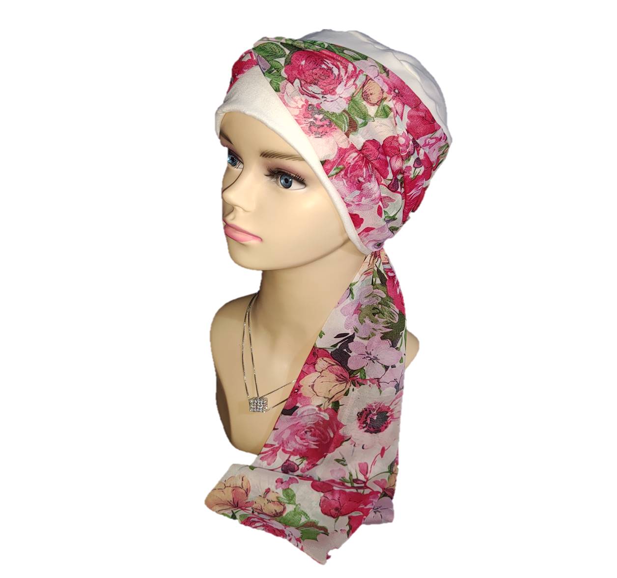 Gorros para Mujer tipo turbante en algodón seda (Set 6 piezas). Oncológicos, alopecia, Moda, Elegantes 