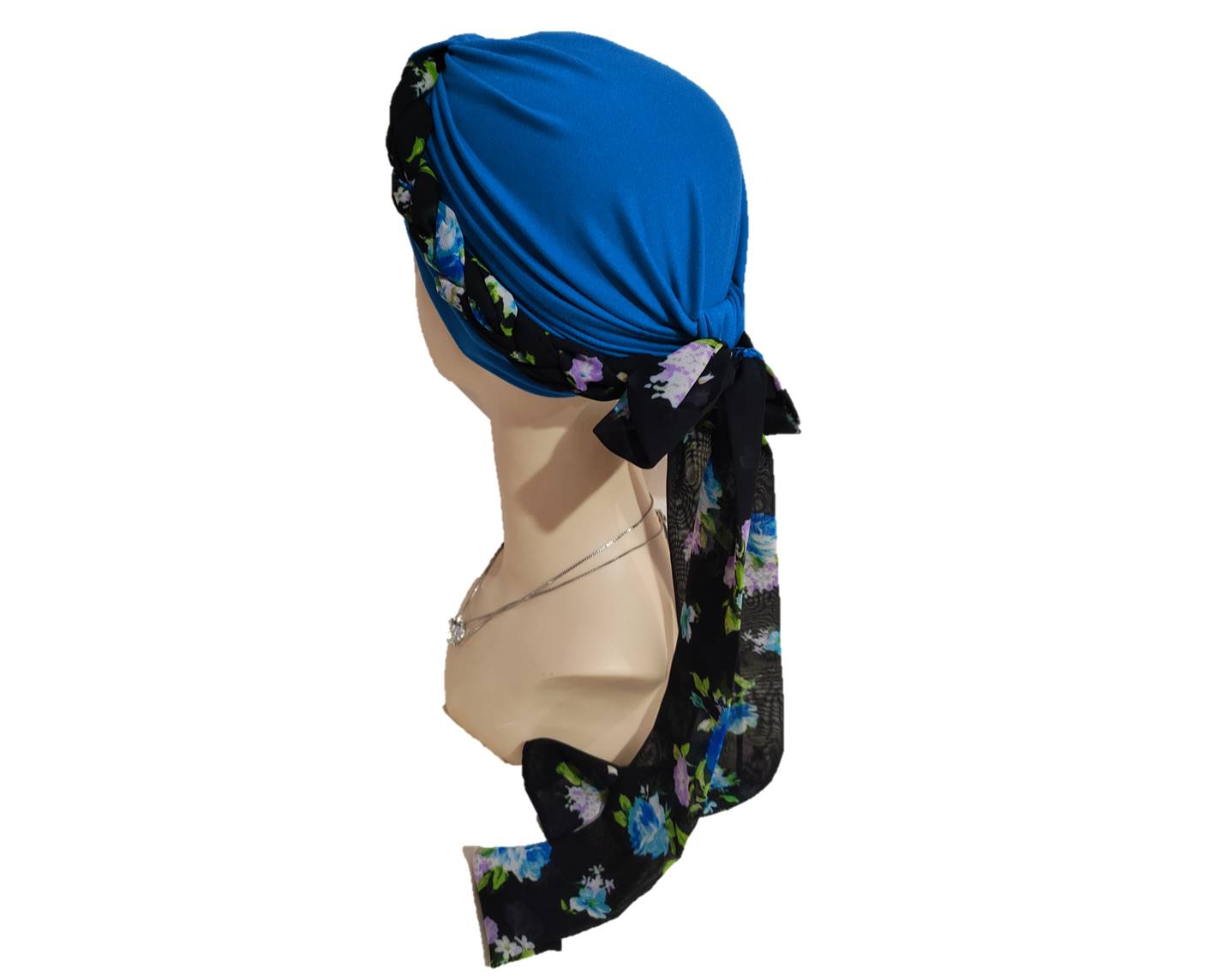 Gorros para Mujer tipo turbante en algodón seda (Set 6 piezas). Oncológicos, alopecia, Moda, Elegantes 