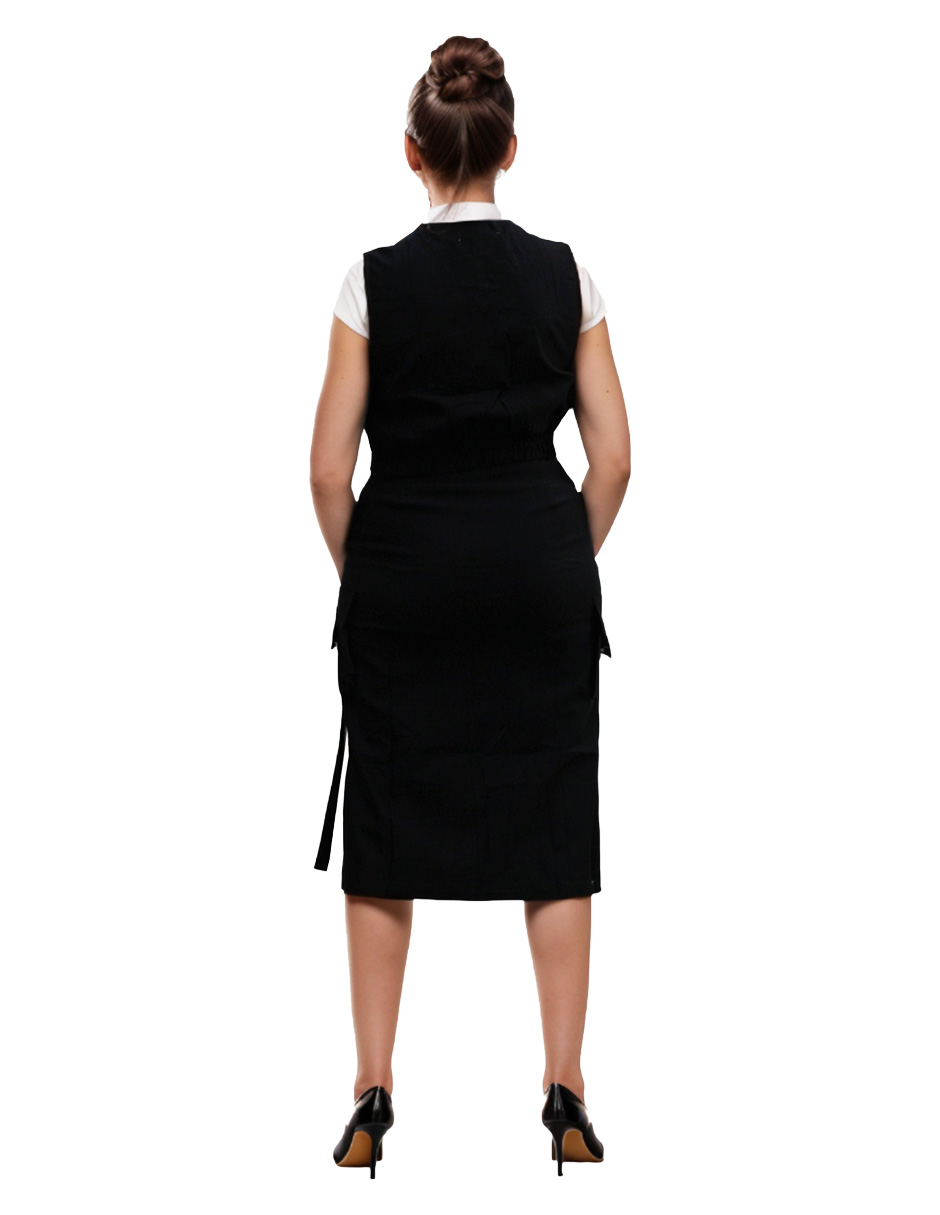 Conjunto casual falda y chaleco cargo Miss Mia para mujer