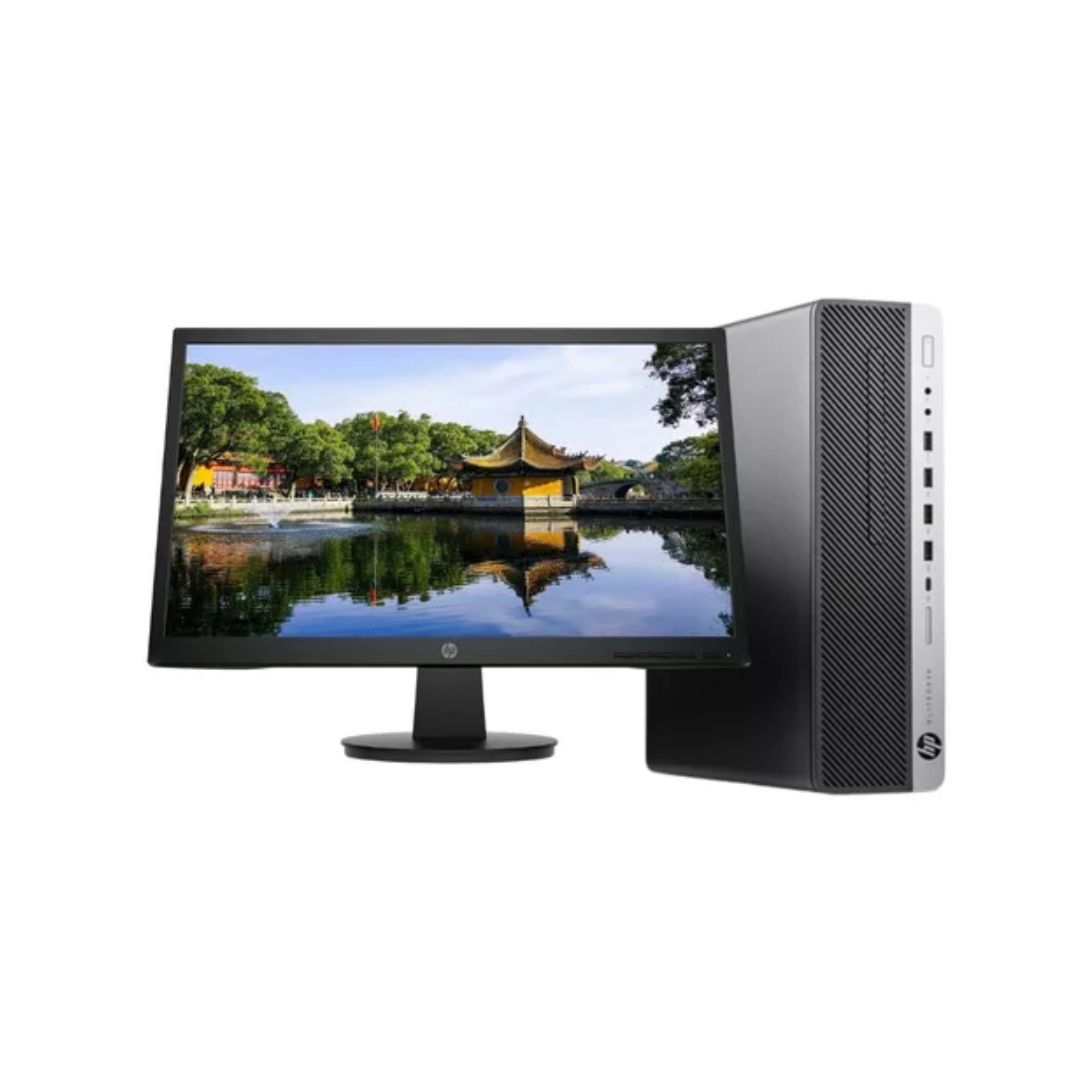 Equipo Completo Hp I7 De 9na 16 ram 1tb SSD Monitor 22" 2gb Tv