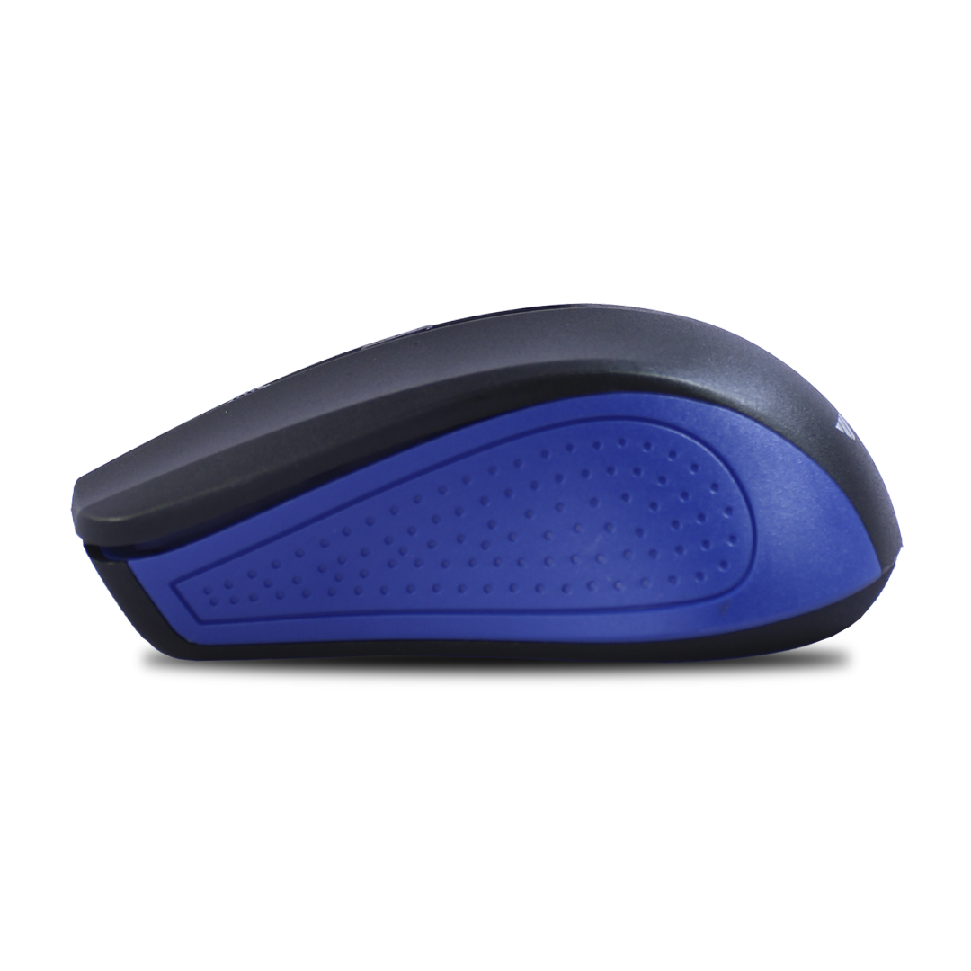 Mouse Azul Gamer Inalambrico Weibo Sensor Optico Dpi Ajustable