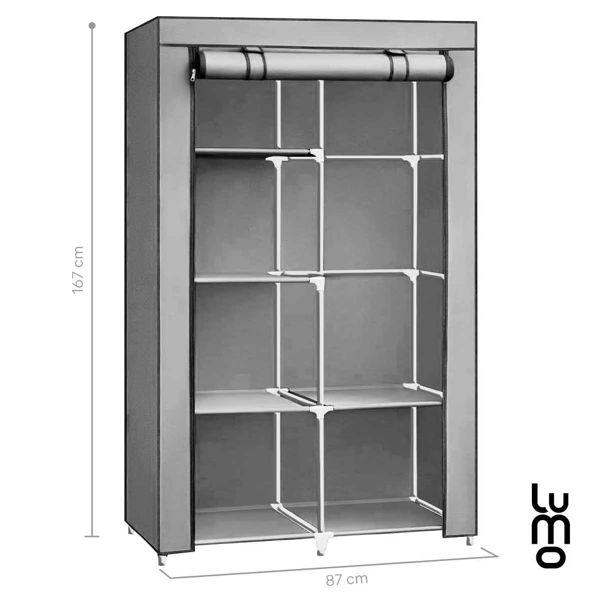 Closet Armable Plegable Armario Portatil Ropero Organizador.