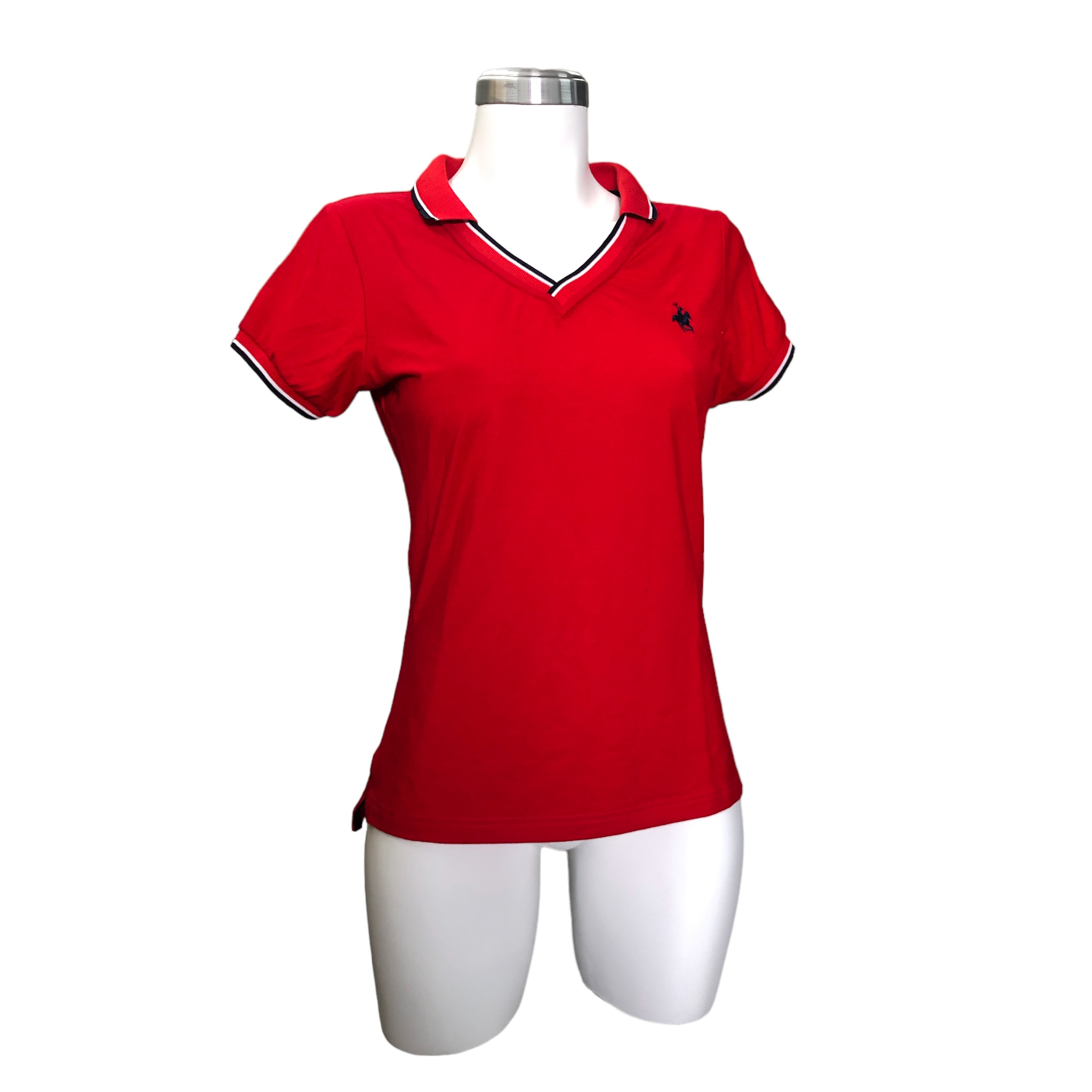 Playera Polo Para Dama Rojo Polo Team.