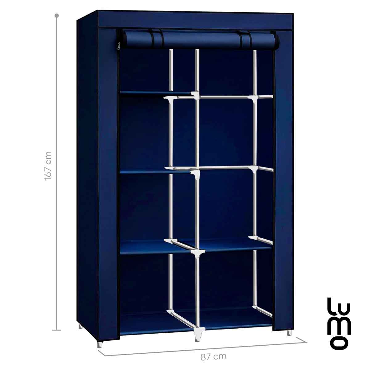 Closet Armable Plegable Armario Portatil Ropero Organizador