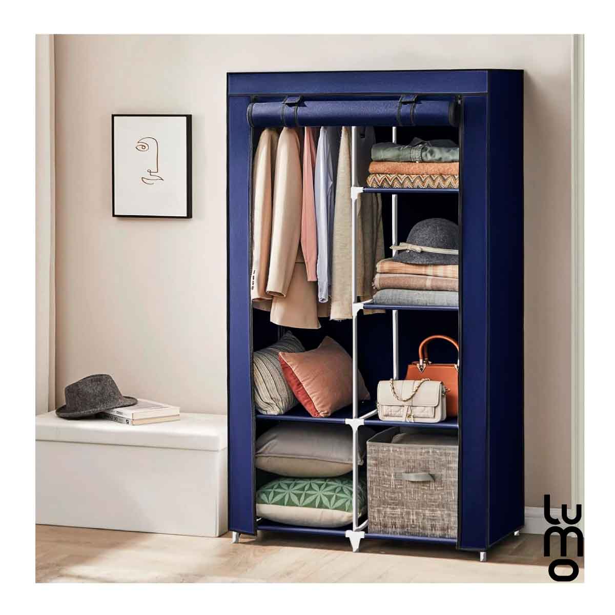 Closet Armable Plegable Armario Portatil Ropero Organizador