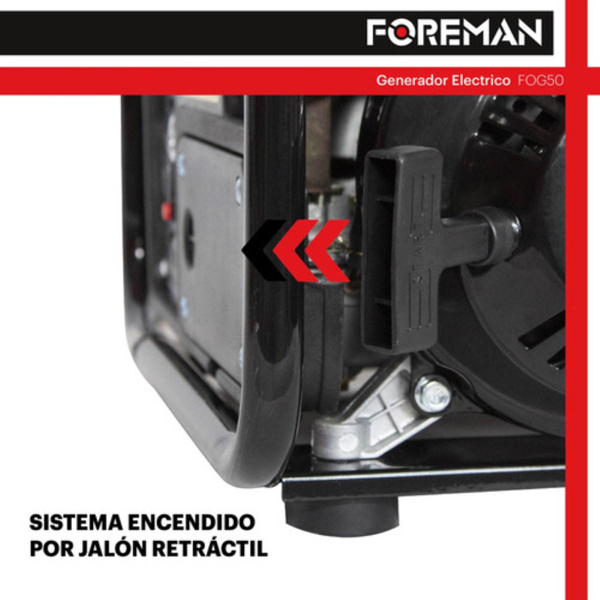 Generador portátil Foreman FOG950 950W monofásico 110V