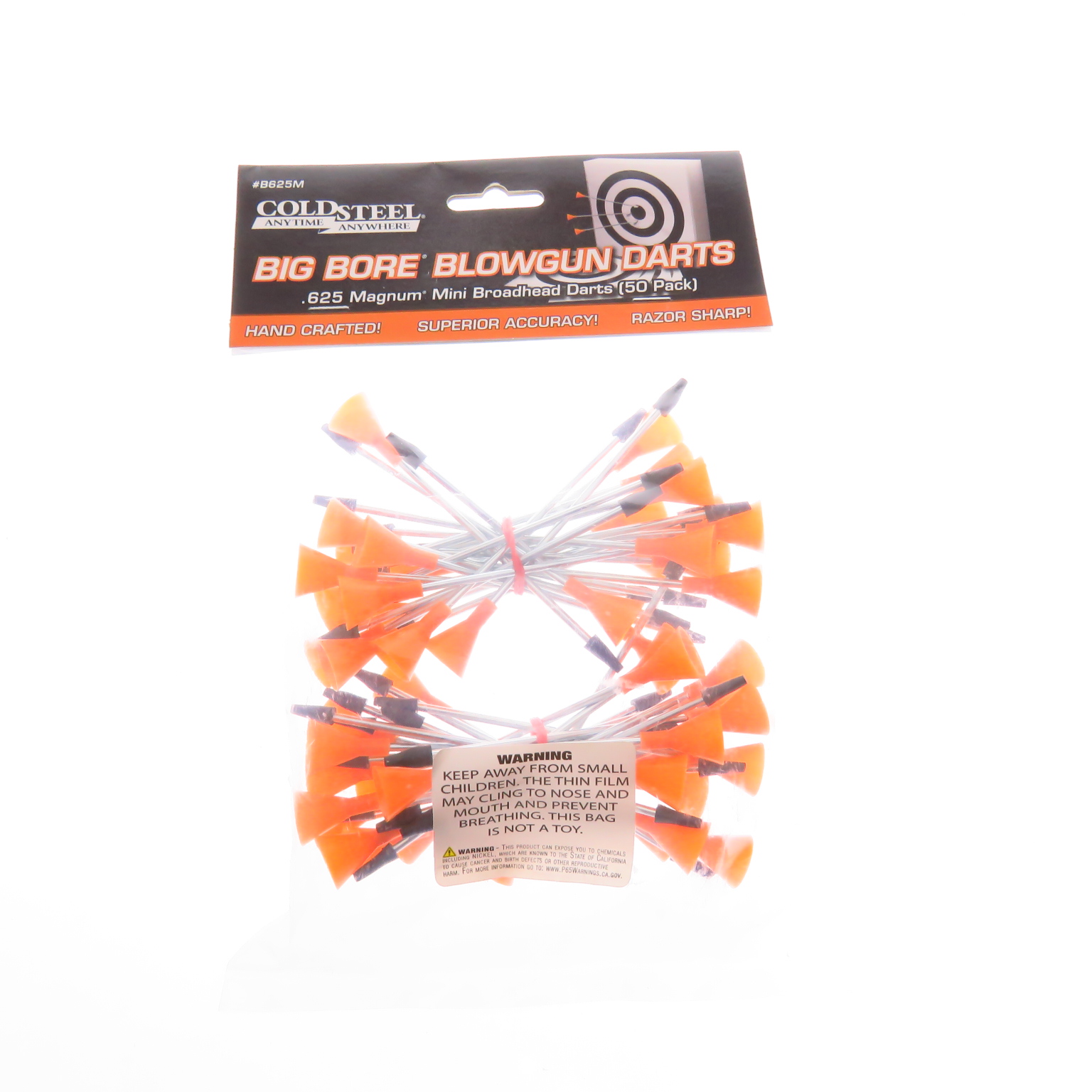 Csb625Br Cold Steel Dardos Flecha G Para Cerbatana Big Bore.