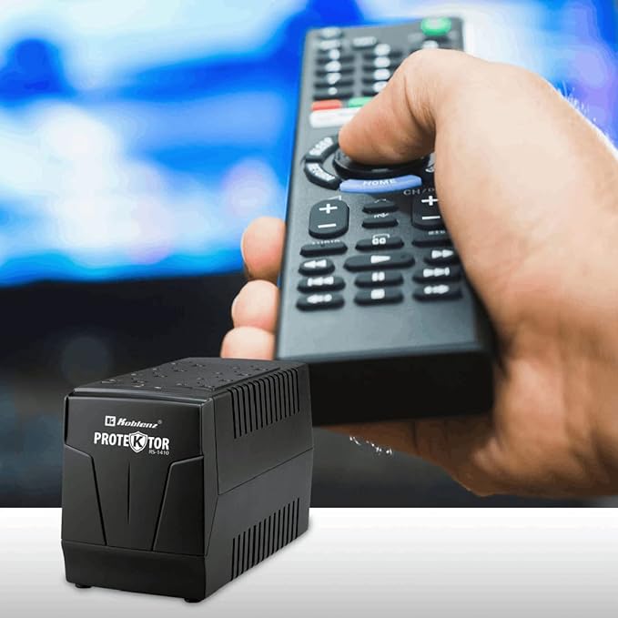 Koblenz REGULADOR RS-1410, 1410 VA / 700 Watts (SUSTITUTO del RE-110) 8 Cont REGULADOS Y ATERRIZADOS, DESC EN Alto Voltaje, Interruptor EN Encendido Y APAG DE Uso RUDO, 108-132 V