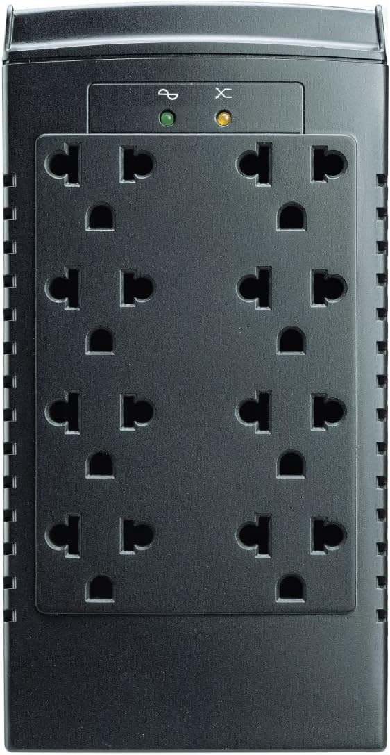 Koblenz REGULADOR RS-1410, 1410 VA / 700 Watts (SUSTITUTO del RE-110) 8 Cont REGULADOS Y ATERRIZADOS, DESC EN Alto Voltaje, Interruptor EN Encendido Y APAG DE Uso RUDO, 108-132 V