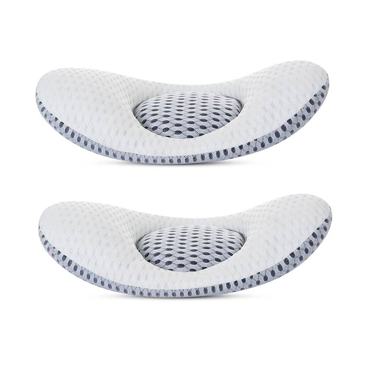 Almohada Lumbar Ortopédico Ergonómica kit 2 piezas