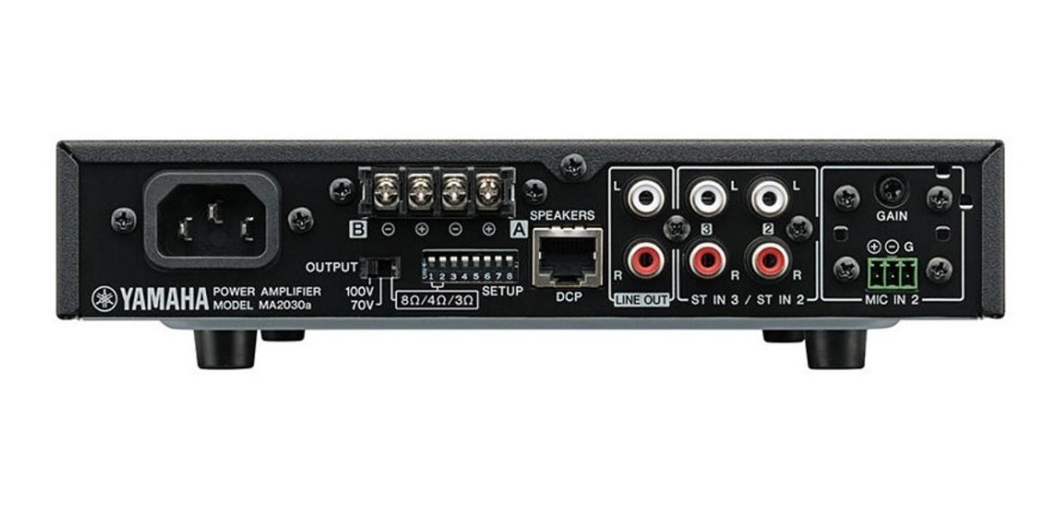 Yamaha Amplificador Con Salidas De 70v Y 100v Ma2030a