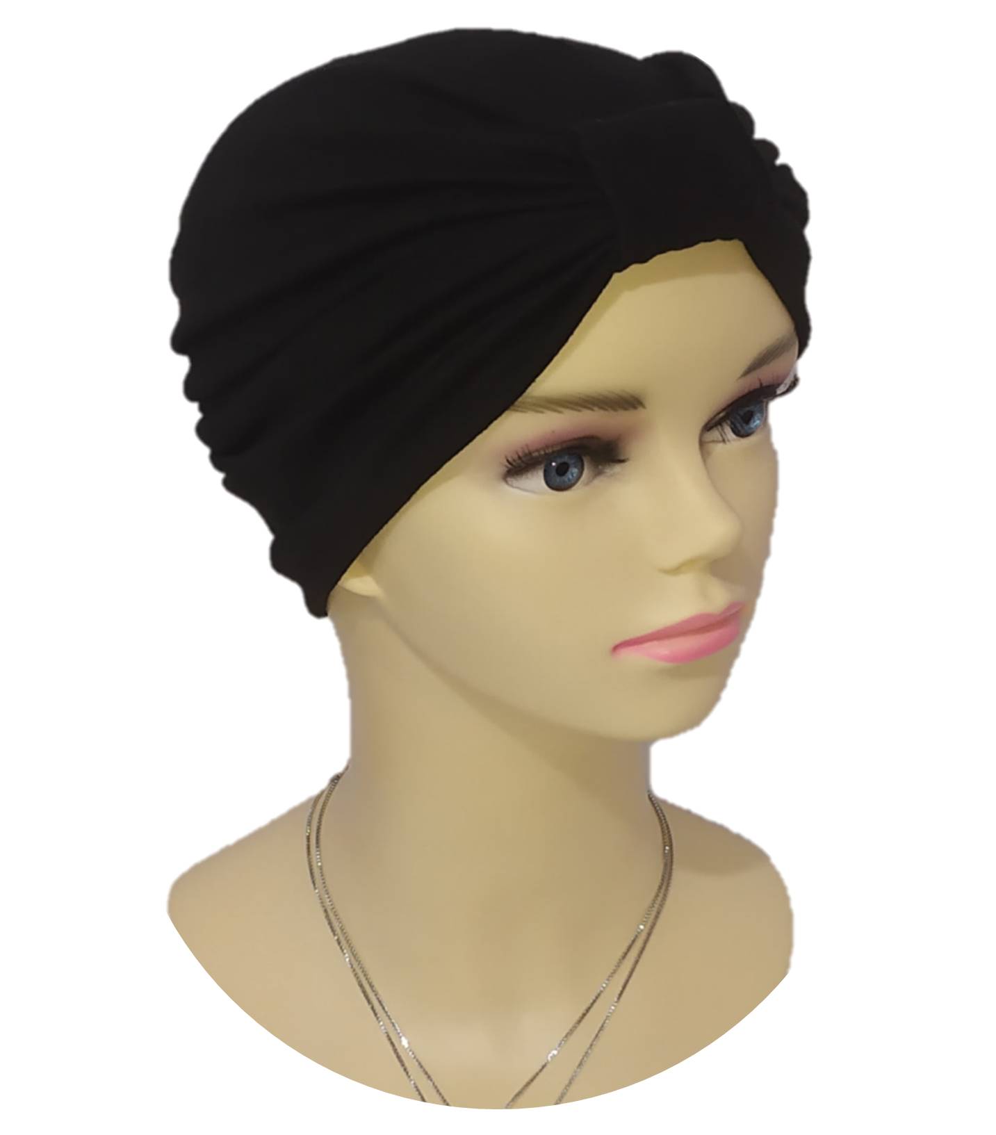 Gorros para Dama Tipo Turbantes en Algodón (Pack de 2 Piezas): Oncológicos, Alopecia, Restaurante, de Moda.