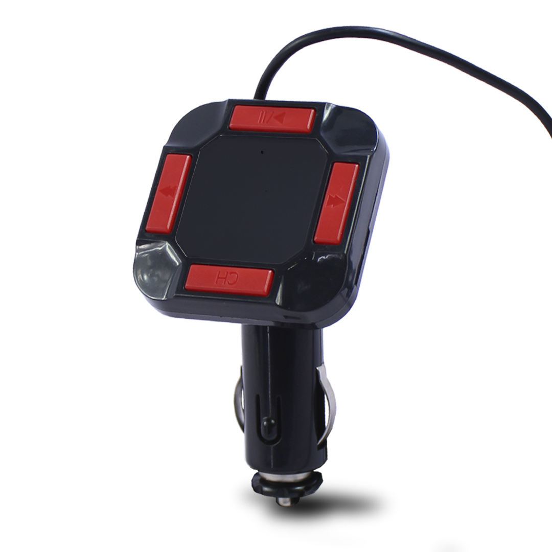 Transmisor Fm Para Automóvil Bluetooth Con Control 