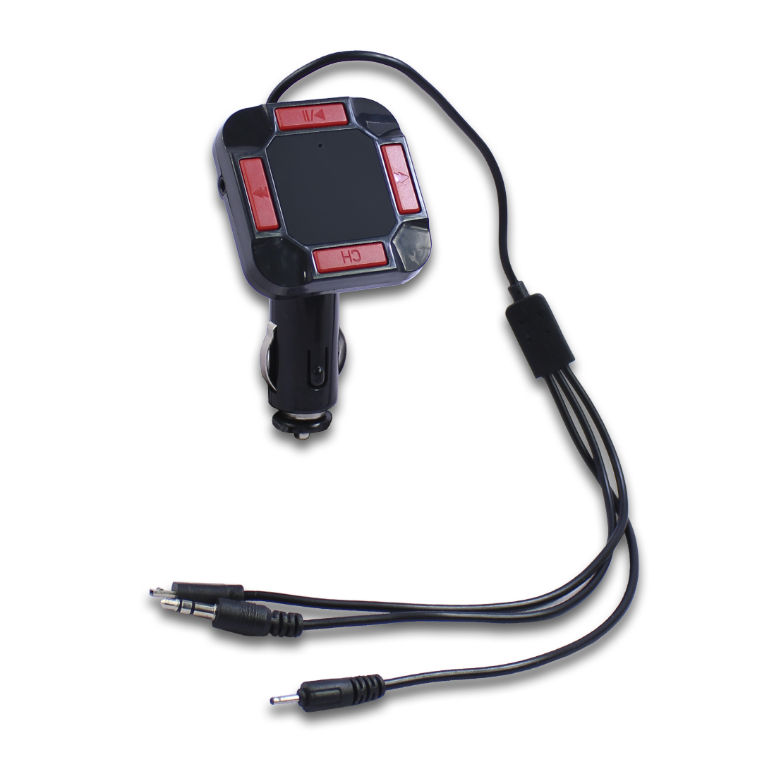 Transmisor Fm Para Automóvil Bluetooth Con Control 