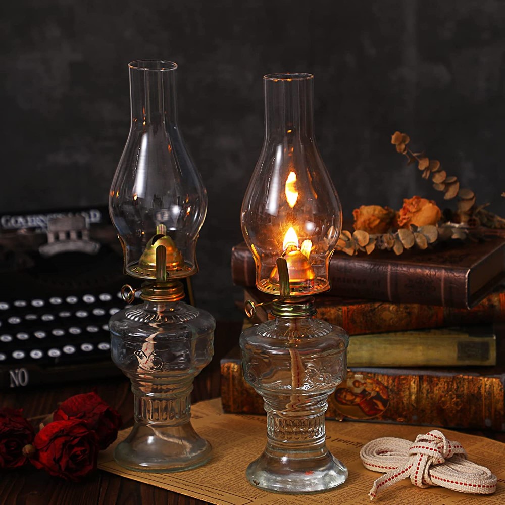 Quinqué Lámpara Clásica De Aceite O Petróleo Modelo Castilla