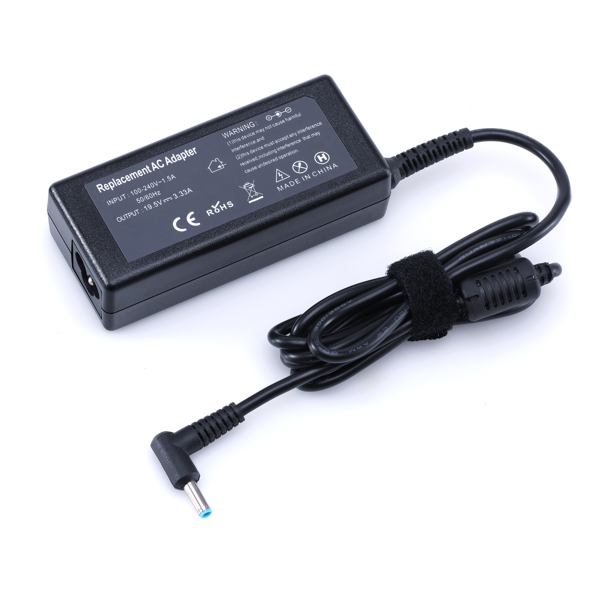 Cargador Compatible con Hp 19.5v 3.33a Punta Azul 4.5*3.0mm