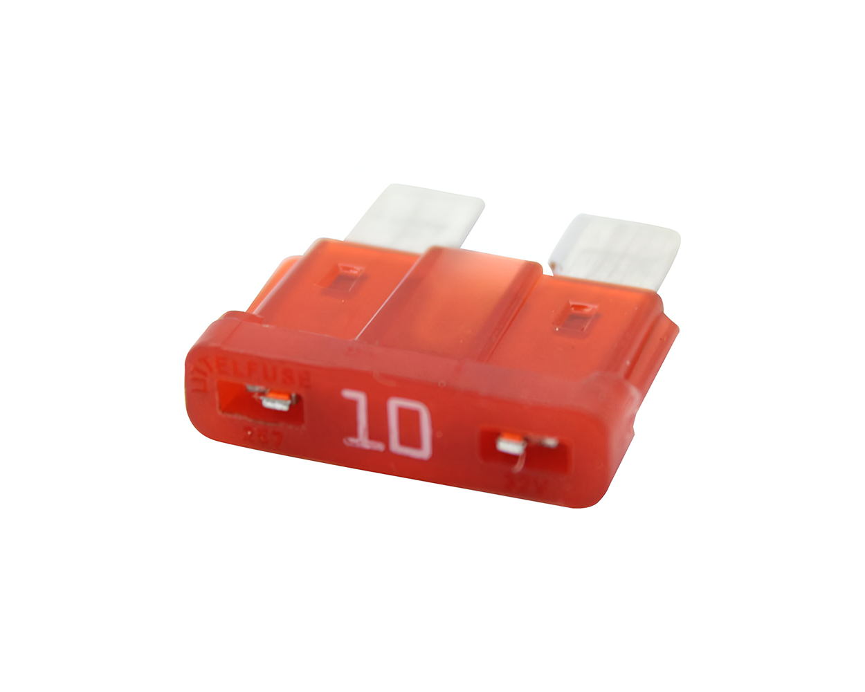 Caja De Fusibles Automotriz Mediano 10 Amperes Rojo