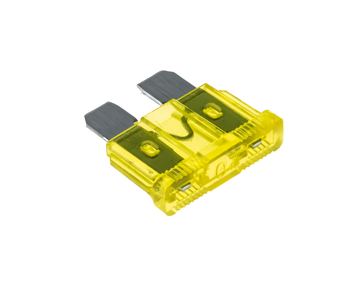 Caja De Fusibles Automotriz Mediano 20 Amperes Amarillo