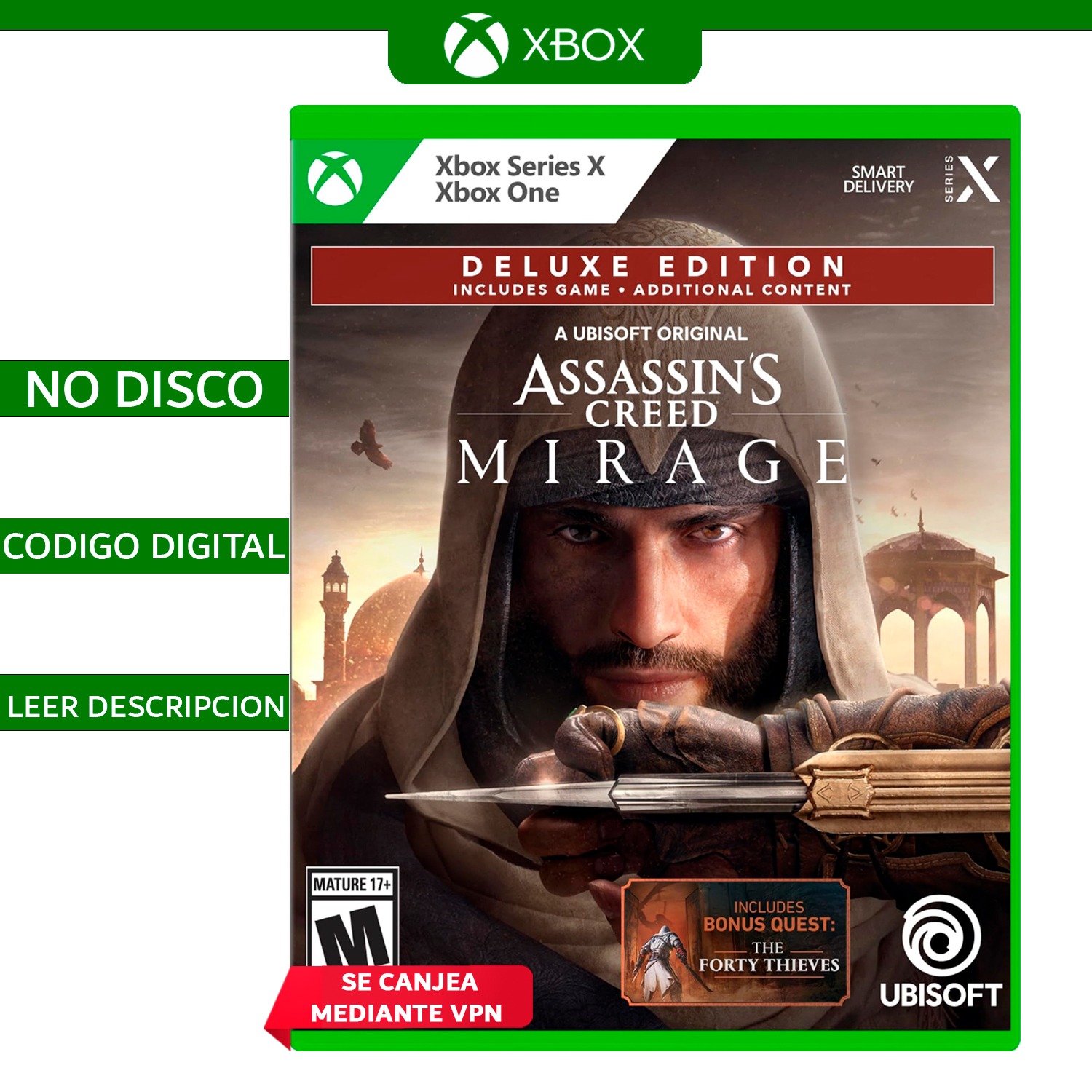 Assassins Creed Mirage Deluxe Edition | Digital | Leer Descripcion