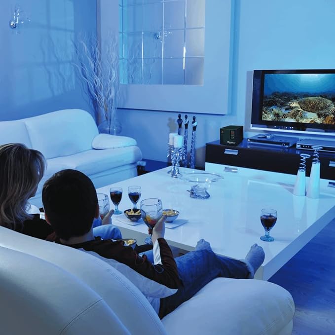 Koblenz ER-2550 Regulador de Voltaje Automático, 2500 VA, 6 contactos, Color Negro