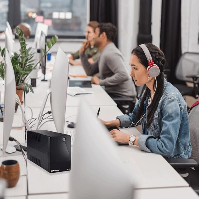 KOBLENZ NBKKBZ330 No-Break 5216 USB/R - 520 Va, 240 W, Negro, para Oficina