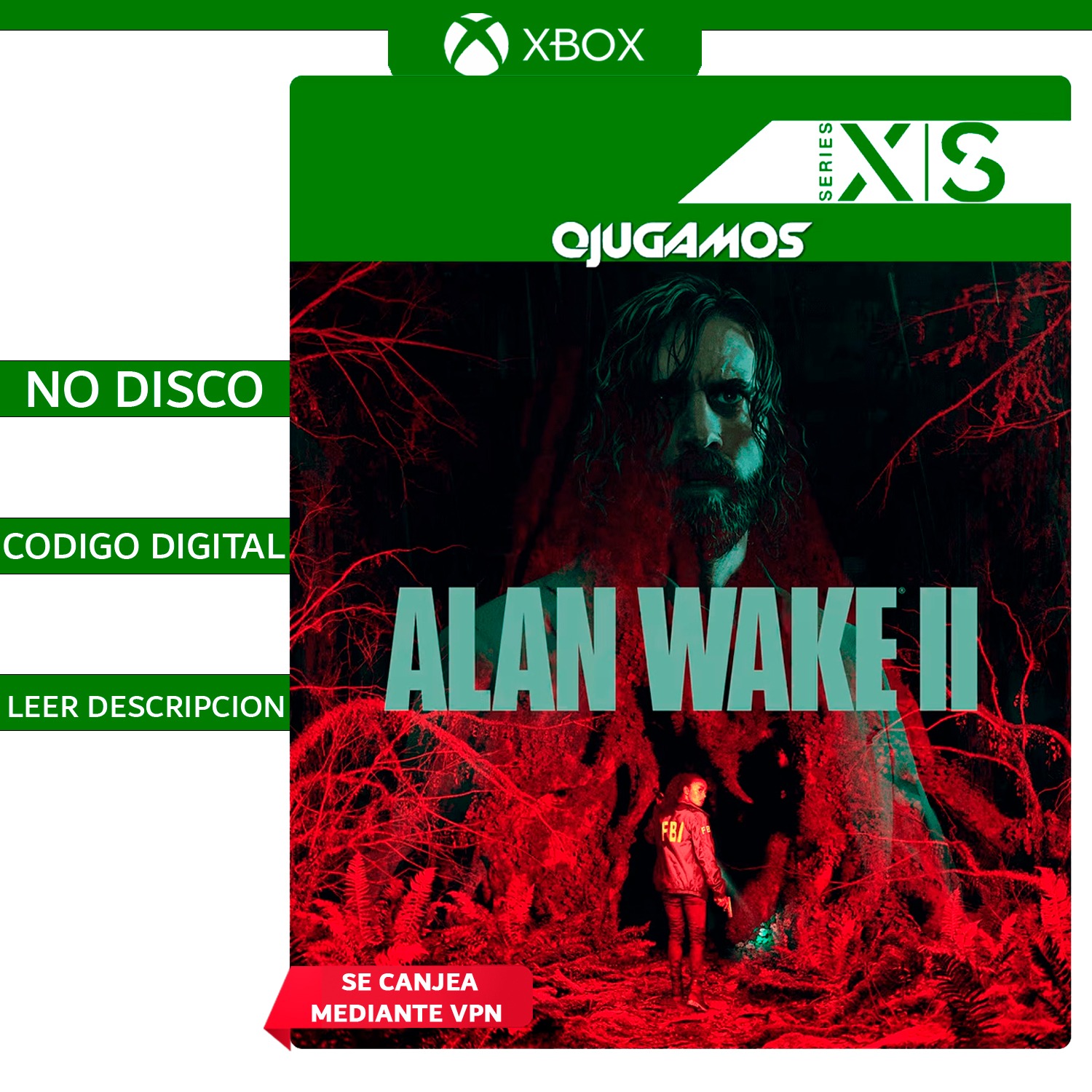 Alan Wake 2 SOLO SERIES XlS | DIGITAL | LEER DESCRIPCION