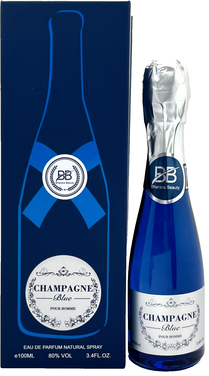 Champagne Blue Bharara 100 ml nuevo, sellado, original!!