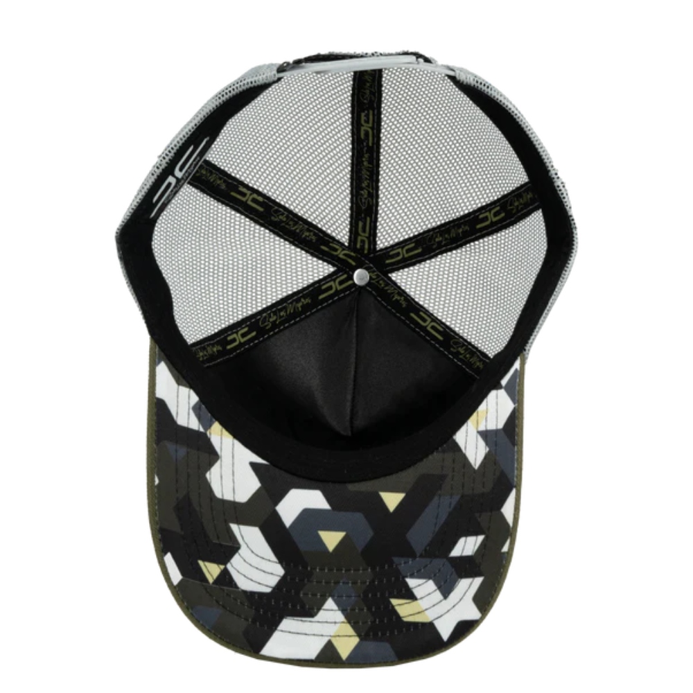 Gorra  JC Hats Cohete Curved Verde Ajustable De Hombre 001793