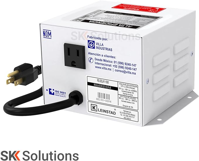 Kleinstad Regulador De Voltaje 2500VA/1500W (línea Blanca)