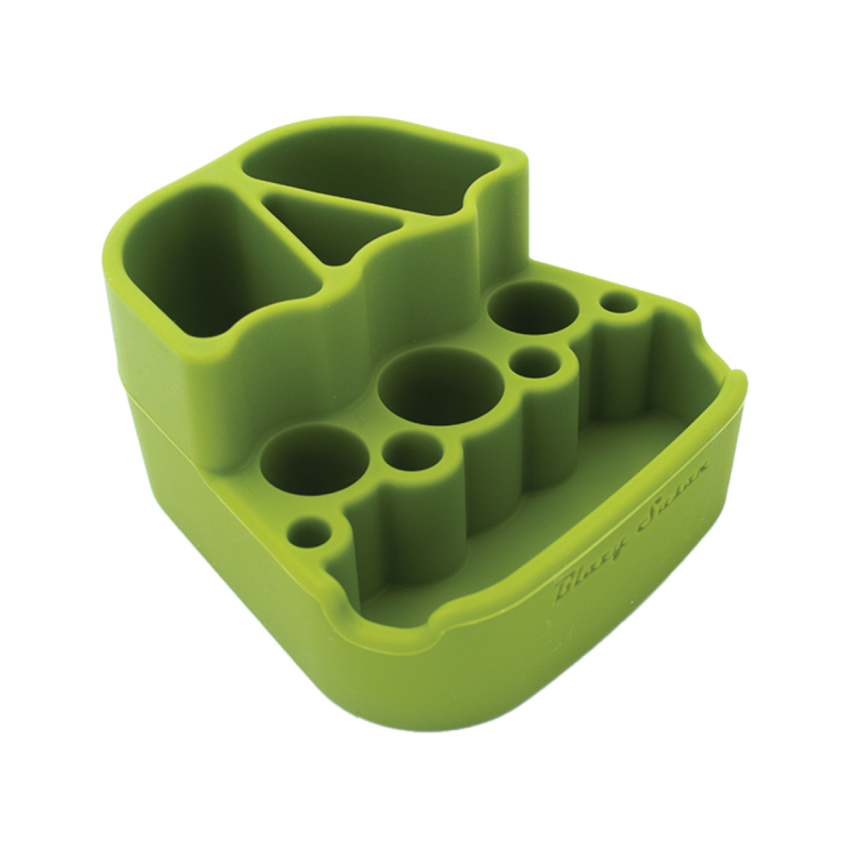 Charola Giratoria de Abedul Birch Blazy Susan con Accesorios Verdes